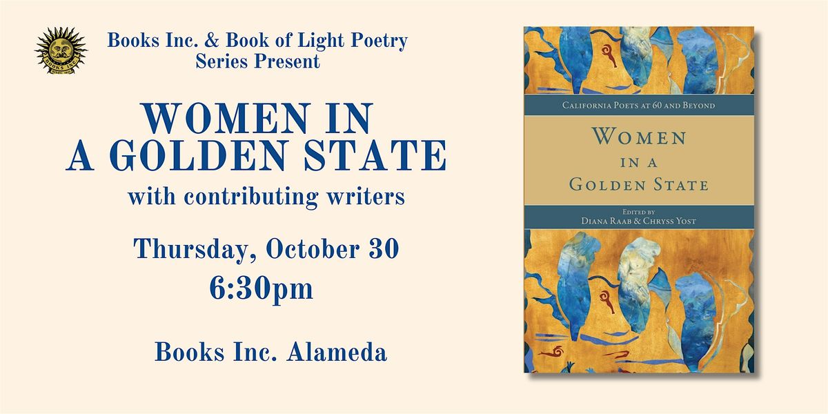 WOMEN IN A GOLDEN STATE at Books Inc. Alameda, 30 October | Event in Alameda | AllEvents