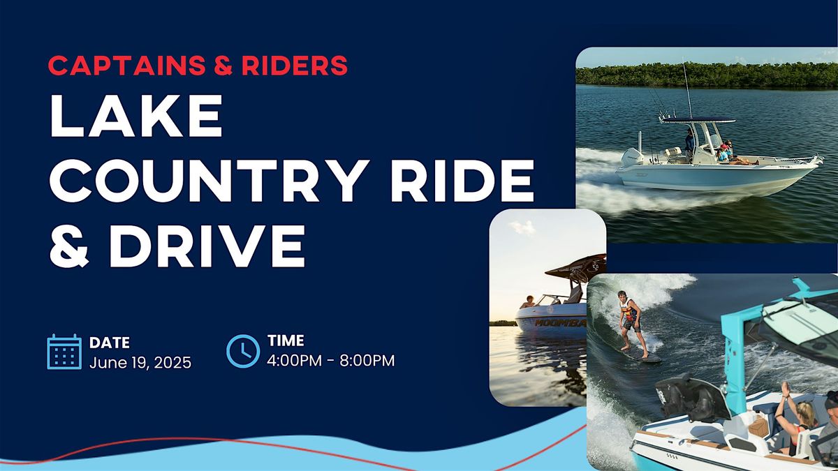Lake Country Ride & Drive, 19 June | Event in Pewaukee | AllEvents