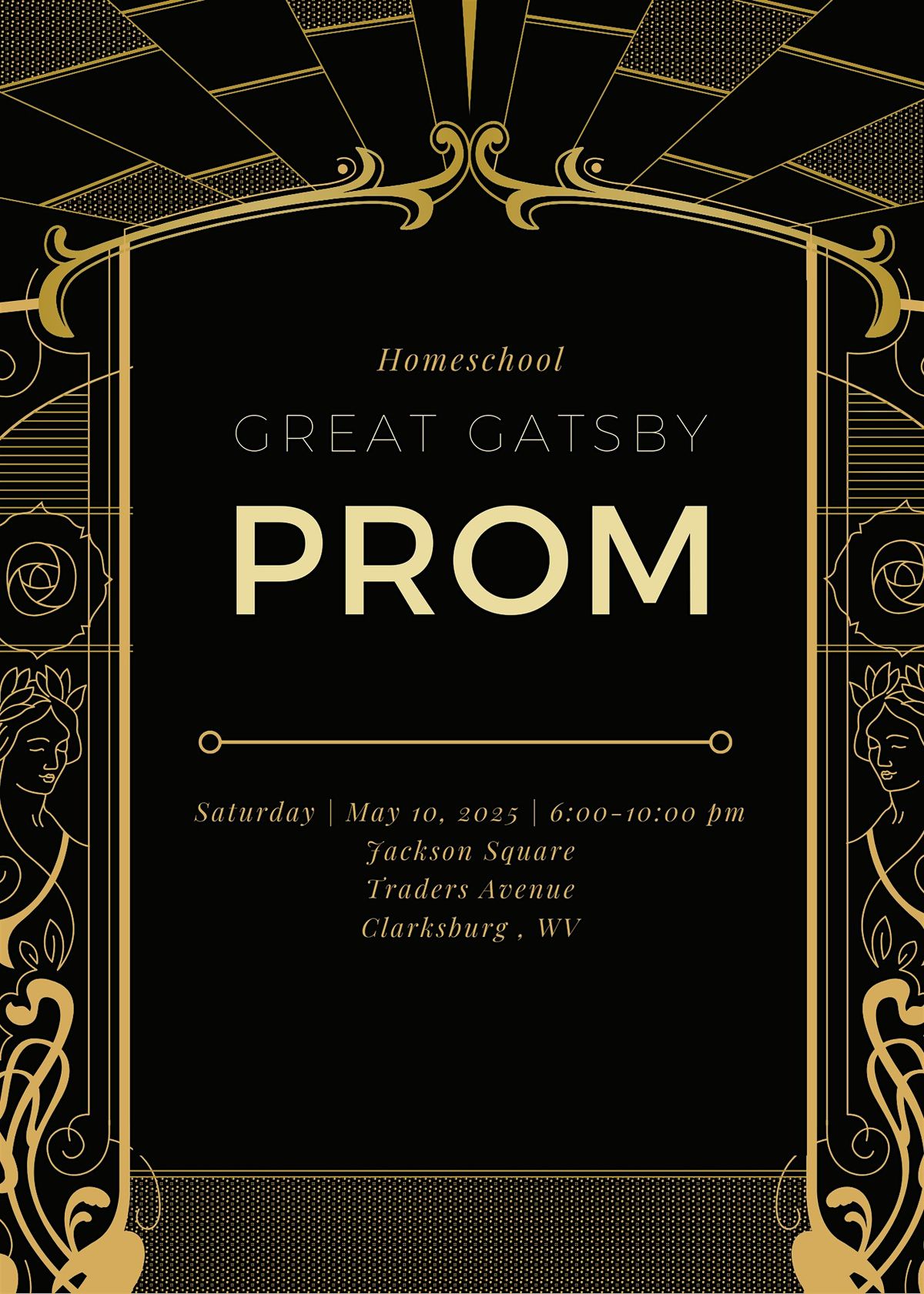 Great Gatsby Homeschool Prom, 10 May | Event in Clarksburg | AllEvents