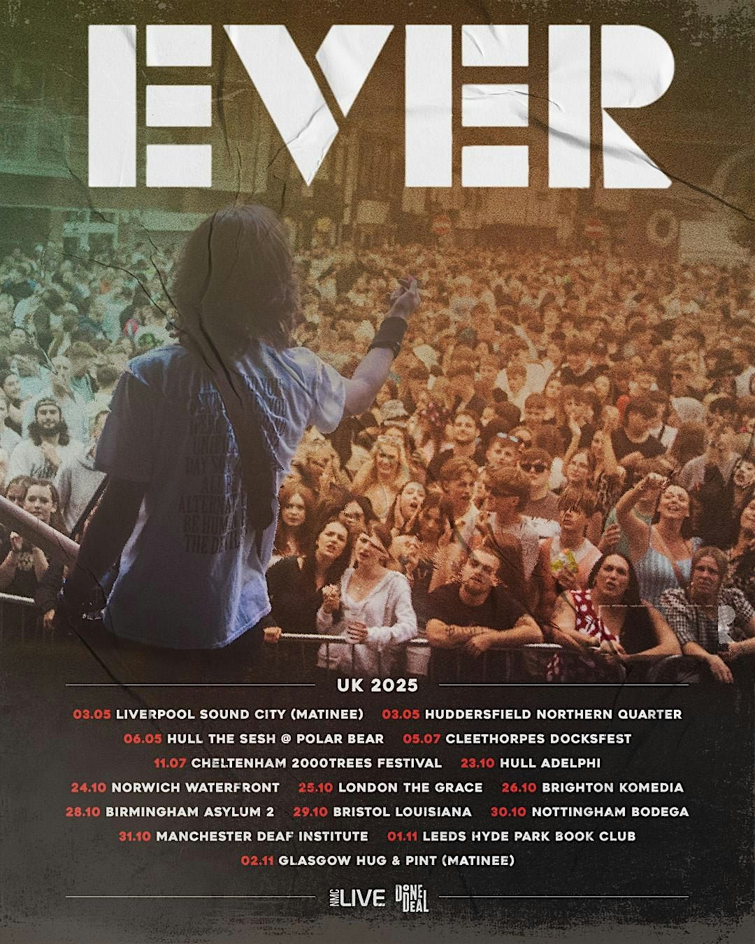 EVER + Support (TBA), 23 October | Event in Kingston upon Hull | AllEvents