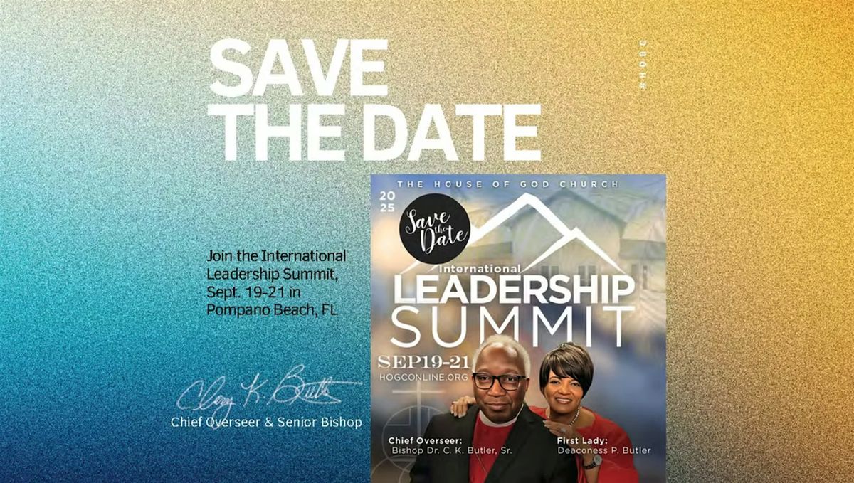 International Leadership Summit, 19 September | Event in Pompano Beach | AllEvents