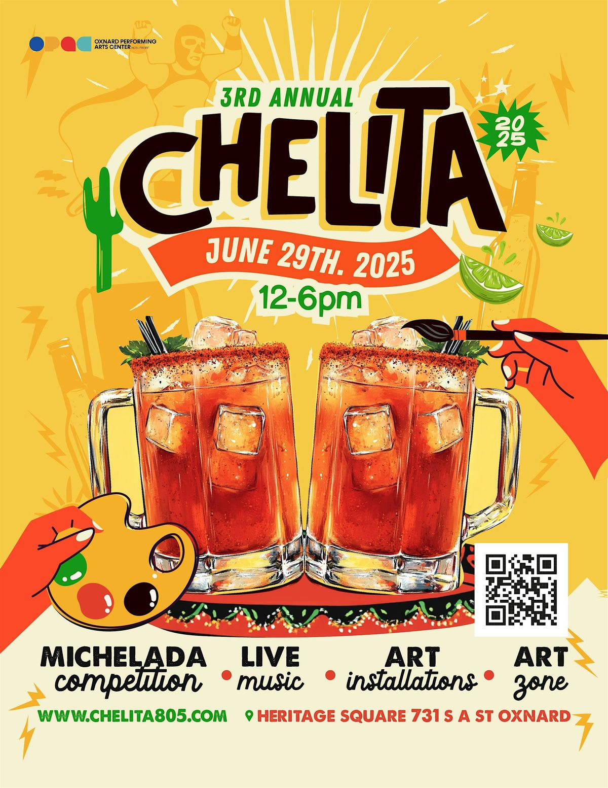 CHELITA: Art, Music  and Miches Festival 2025, 29 June | Event in Oxnard | AllEvents
