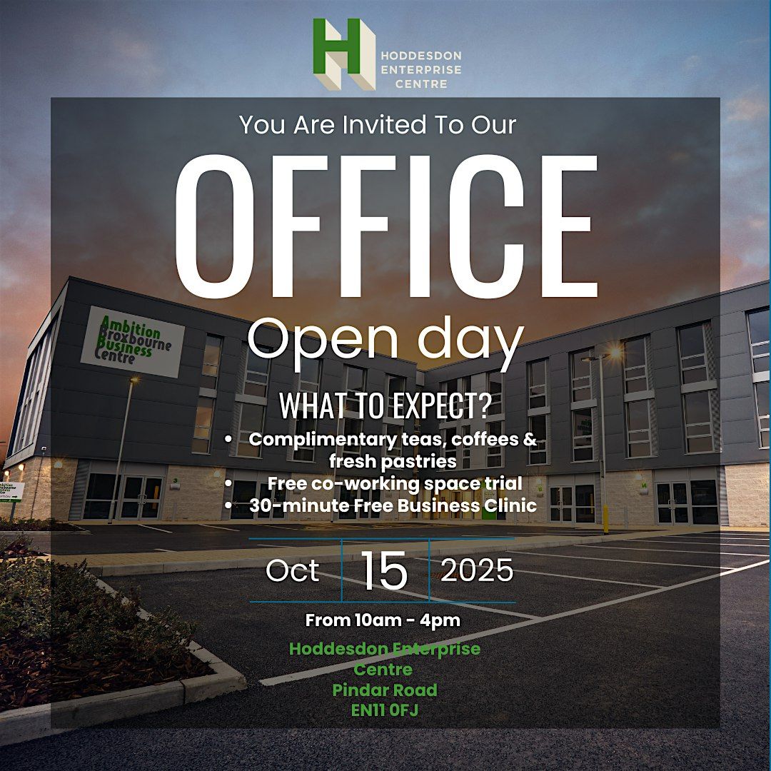 Hoddesdon Enterprise Centre Open Day, 3 December | Event in Hoddesdon | AllEvents