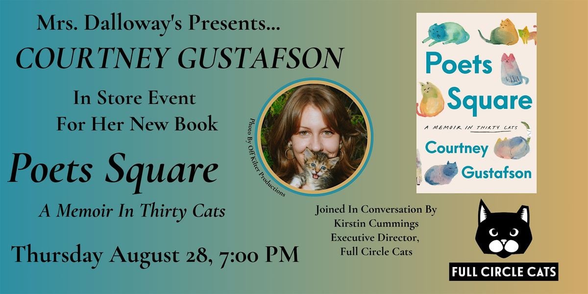 Courtney Gustafson's  POETS SQUARE In Store Event And Book Signing, 28 August | Event in Berkeley | AllEvents