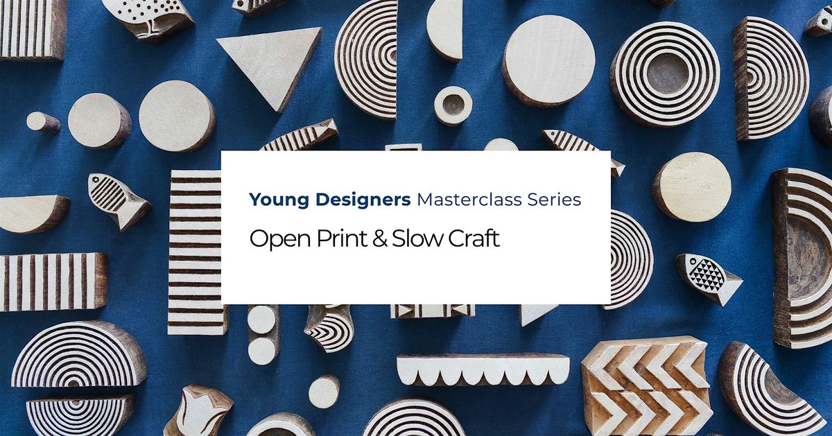 Block Print Berlin:  Open Print & Slow Craft - Young Designers Masterclass, 31 October | Event in Berlin