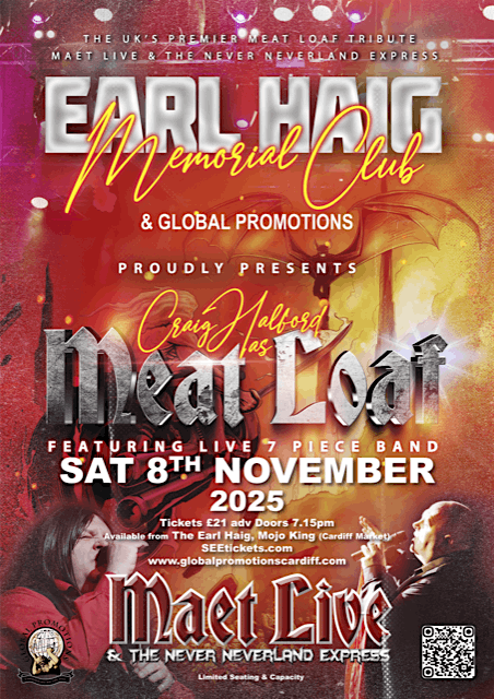 MAETLIVE & The  Neverland Express, 8 November | Event in Cardiff | AllEvents