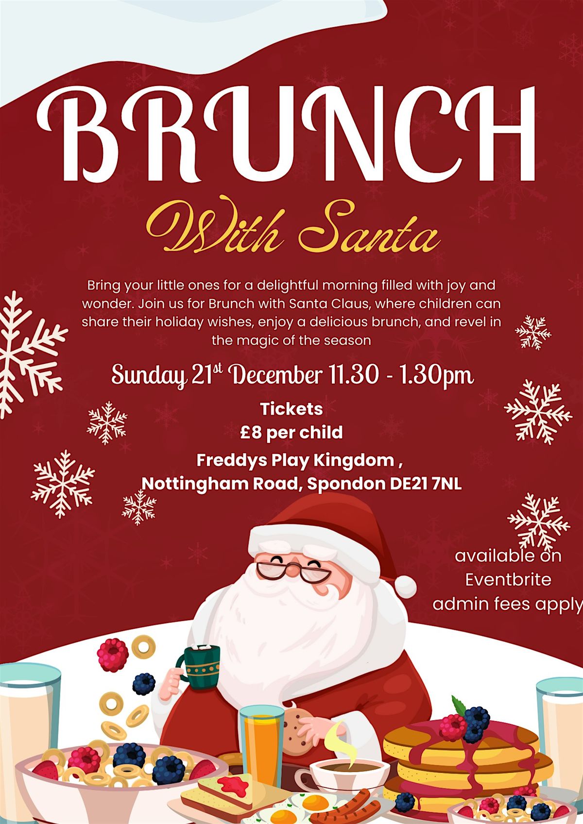 Brunch with Santa for chlidren with SEND and their siblings, 21 December | Event in Spondon | AllEvents