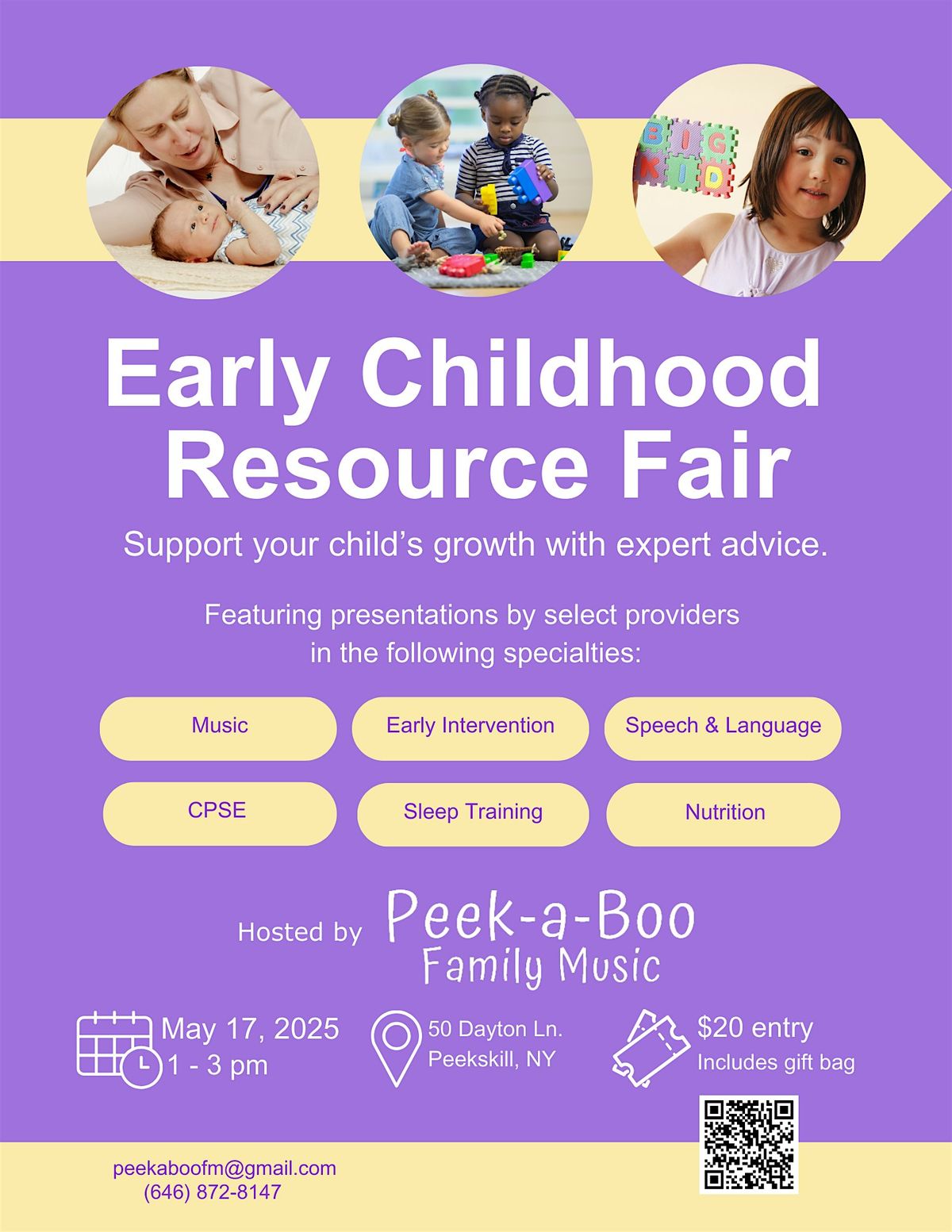 Early Childhood Resource Fair, 17 May | Event in Peekskill | AllEvents