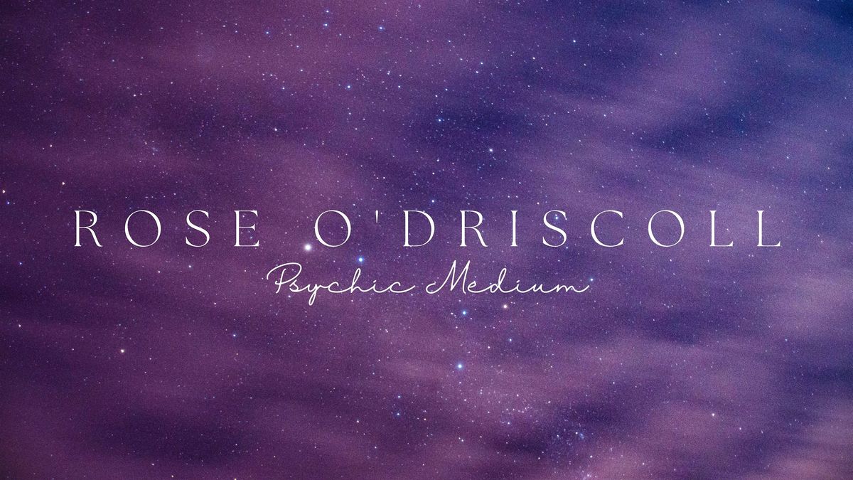 An Evening with Spirit & Rose O'Driscoll Psychic Medium, 21 September | Event in Waterford | AllEvents