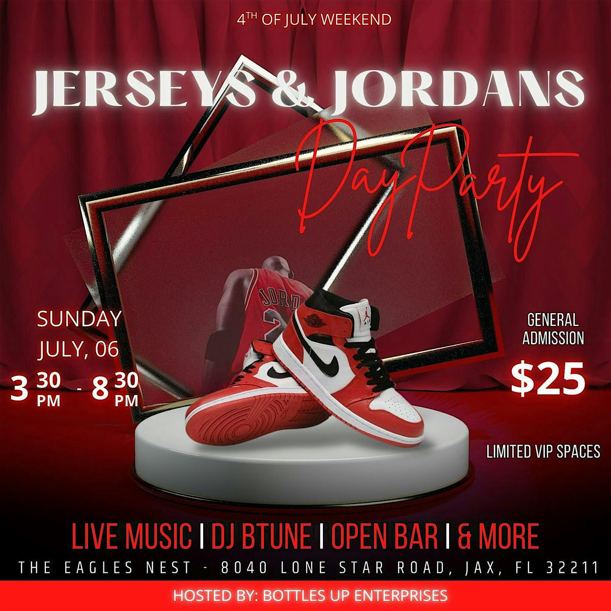 Jerseys and Jordans Summer Day Party, 6 July | Event in Jacksonville | AllEvents