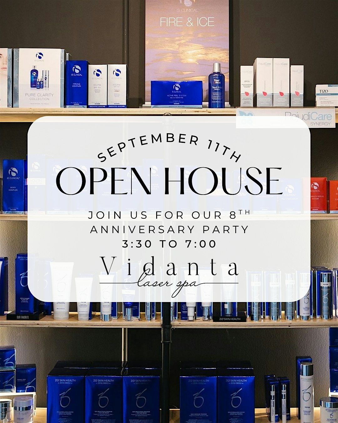 Vidanta Laser Spa's 8th Anniversary open house, 11 September | Event in Surrey | AllEvents