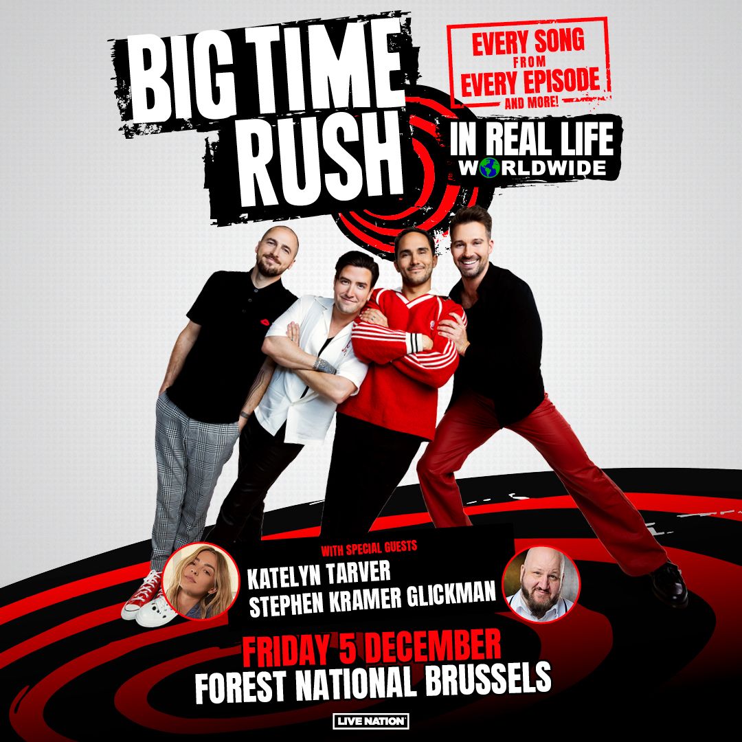 Big Time Rush Brussels Tickets, 5 December | Event in Brussels | AllEvents