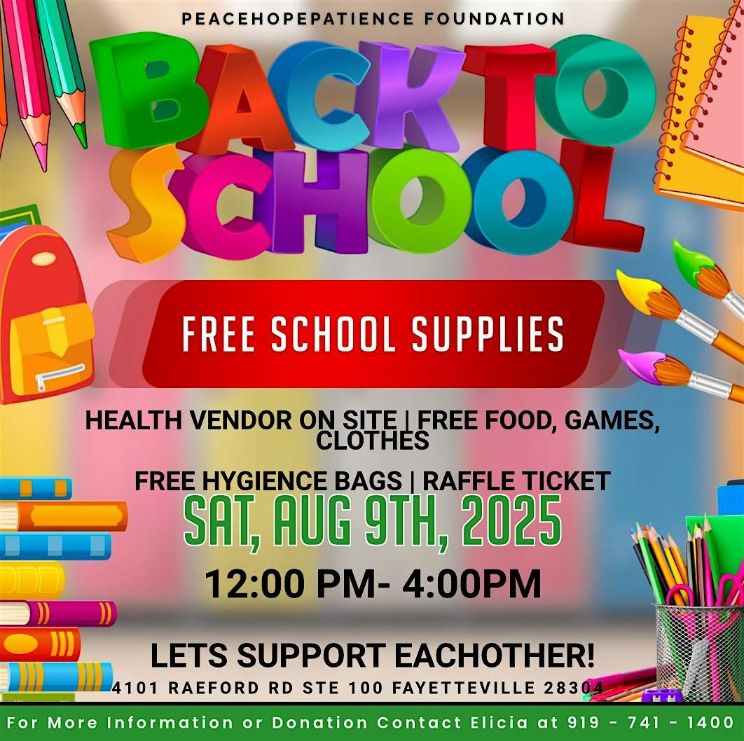 2025 Back 2 school bash | Event in Raeford | AllEvents