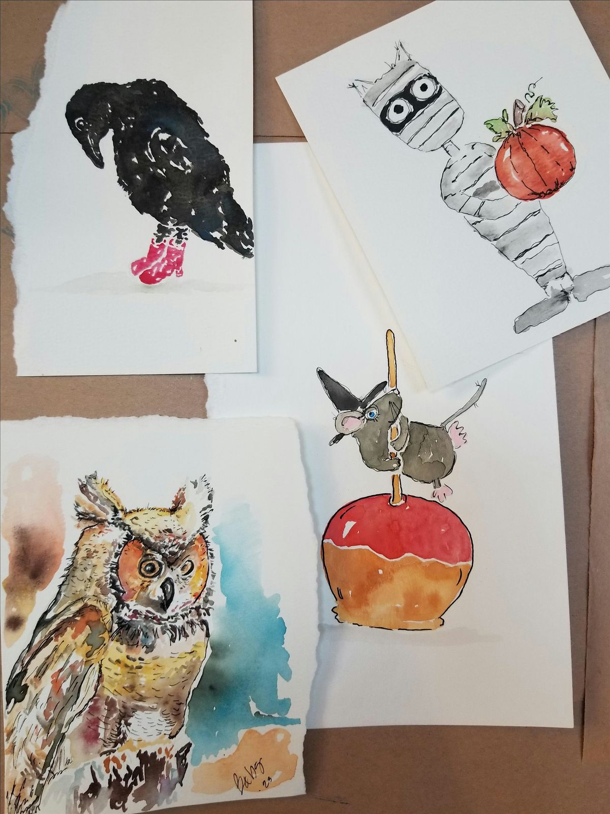 Watercolor can be BOO-tiful, 22 October | Event in Kelso | AllEvents