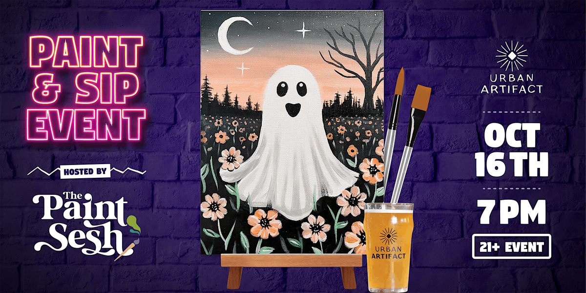 “Spooky Fields” Halloween Paint & Sip Painting Event in Cincinnati, OH, 16 October | Event in Cincinnati