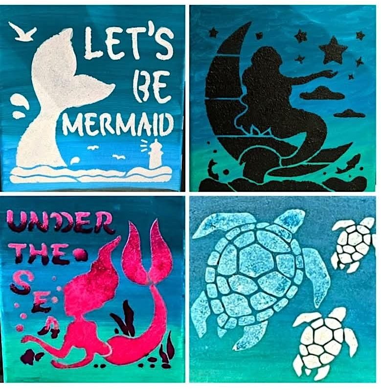 Painting with Stencils on Canvas Class, 8 June | Event in Ormond Beach | AllEvents