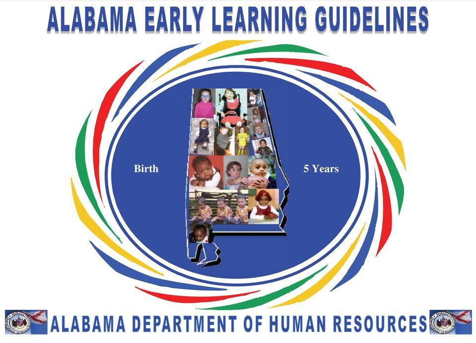 Alabama Early Learning Guidelines (AELG) Session 4 Self Concept and