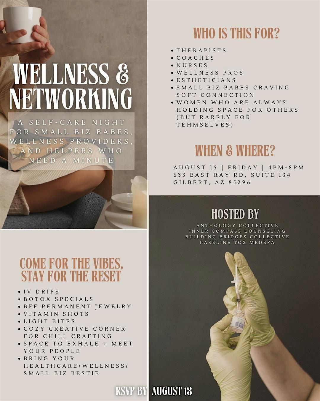 Wellness & Networking for Business Babes, 15 August | Event in Gilbert | AllEvents
