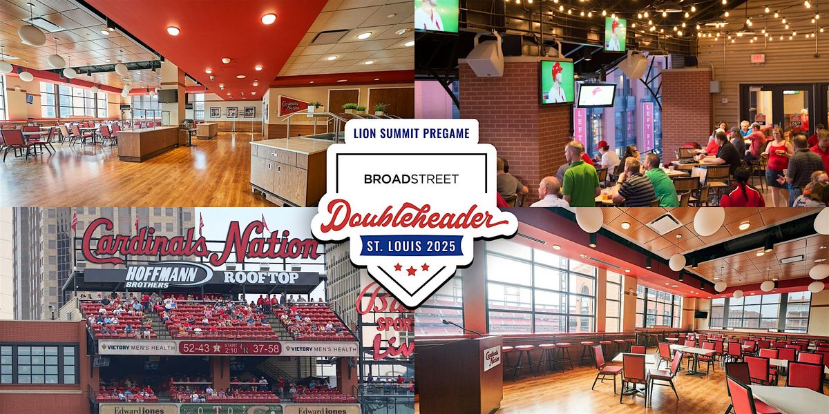 LION Pregame / Broadstreet Doubleheader 2025, 2 September | Event in St. Louis | AllEvents