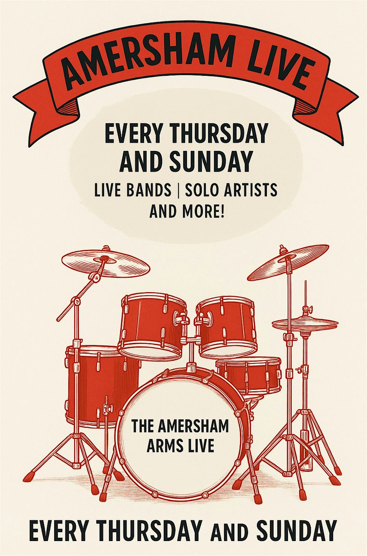 Amersham Live, 22 August | Event in London | AllEvents