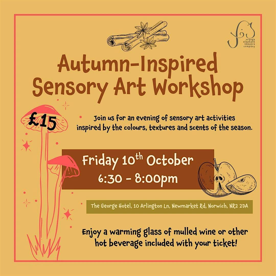 Autumn-Inspired Sensory Art Workshop, 10 October | Event in Norwich | AllEvents