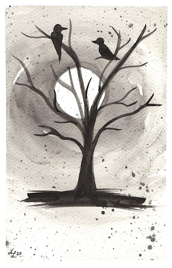 Watercolor Paint & Sip with The Tipsy Toadstool - MonoCROWmatic, 15 October | Event in Bellingham | AllEvents
