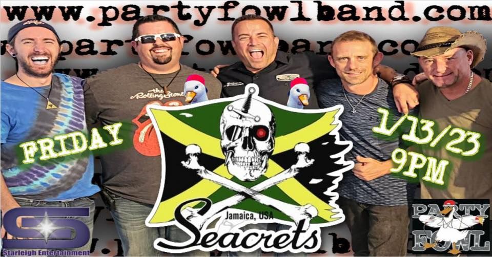 The Party is going Fowl in OCMD, Seacrets, Ocean City, January 13 to