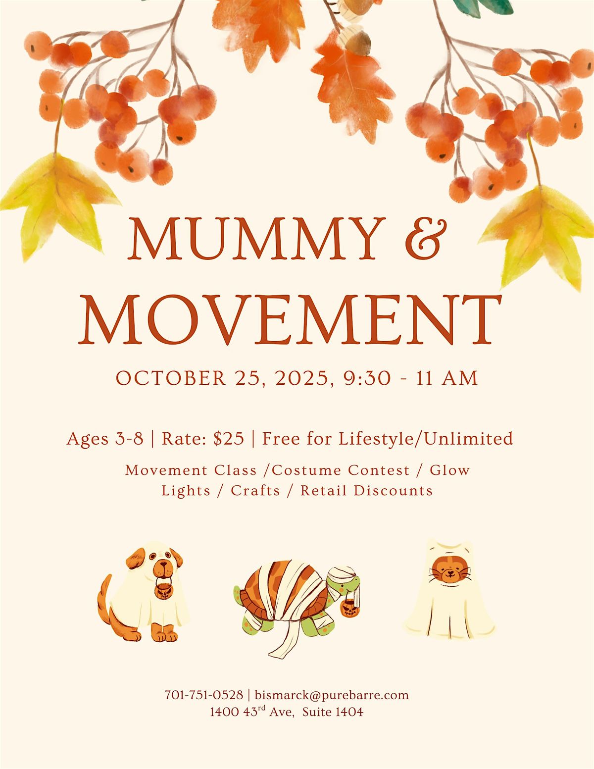 Mummy & Movement Class, 25 October | Event in Bismarck | AllEvents