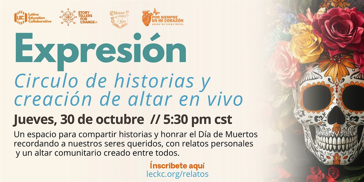 Expresión Storytelling Circle & Live Altar Making, 30 October | Event in Kansas City | AllEvents