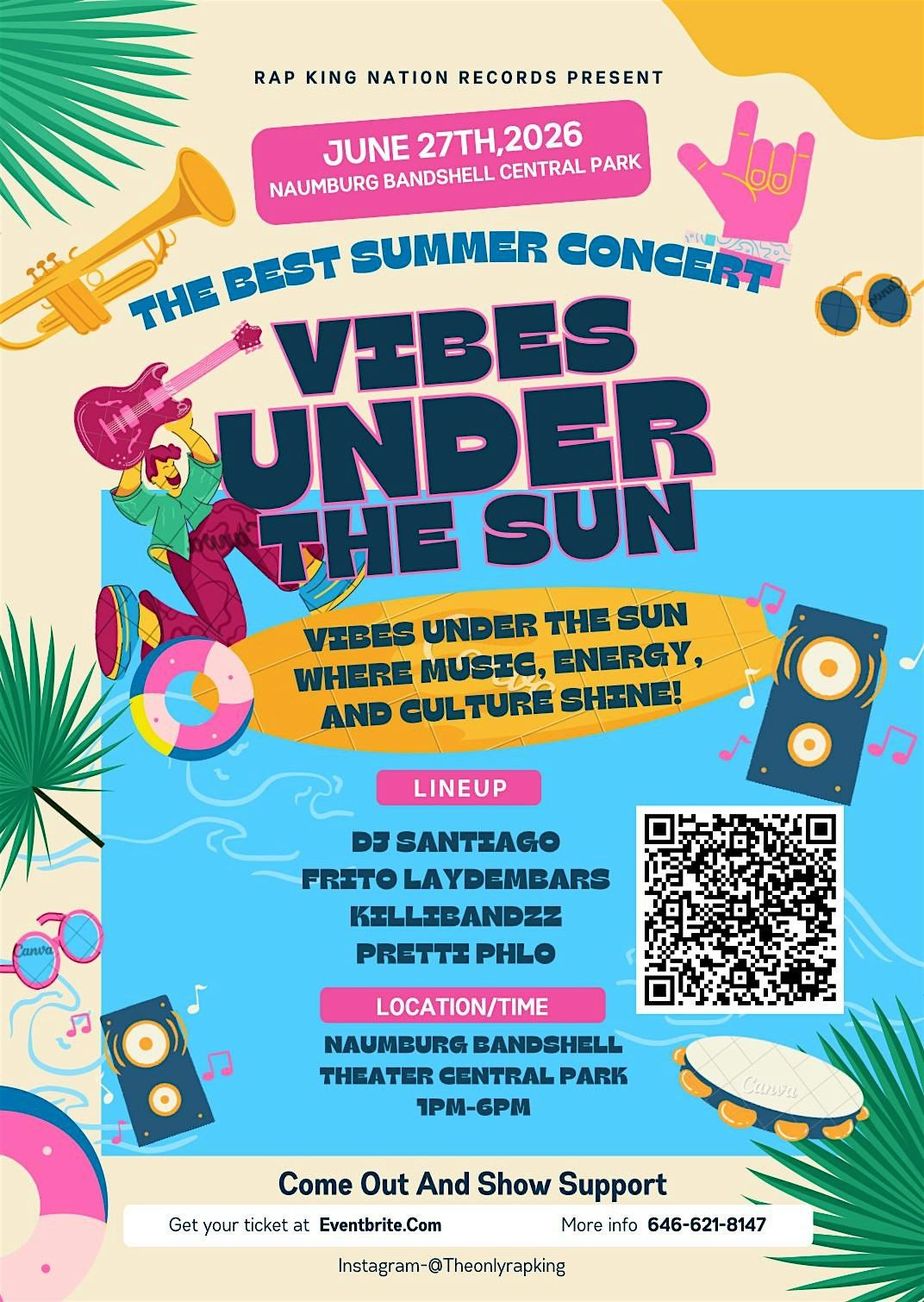 Vibes Under The Sun Concert, 27 June | Event in New York | AllEvents