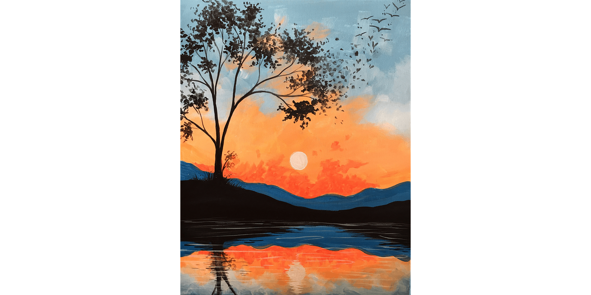 Crystal Lake - Paint and Sip in Fishkill | Classpop!™, 29 August | Event in Fishkill | AllEvents