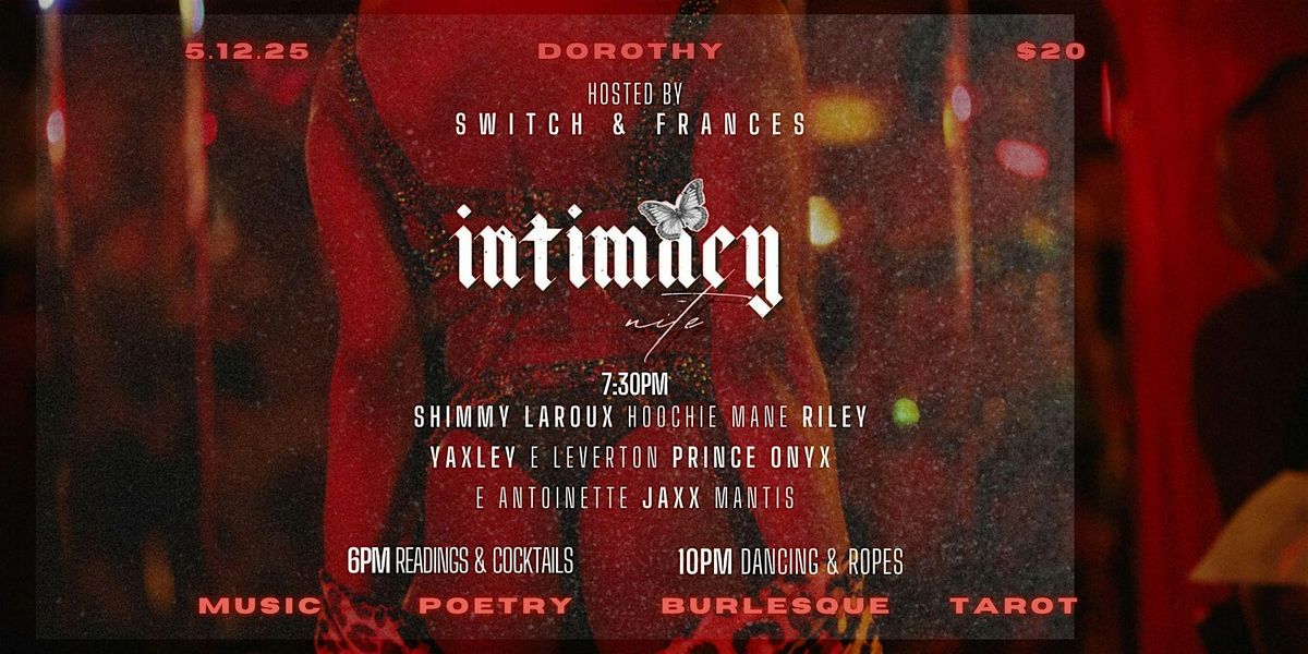 intimacy nite, 12 June | Event in Chicago | AllEvents