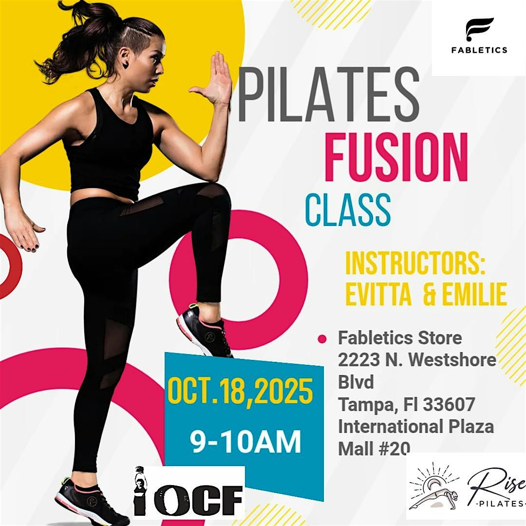 Fabletics Presents: Pilates Fusion Class, 18 October | Event in Tampa | AllEvents