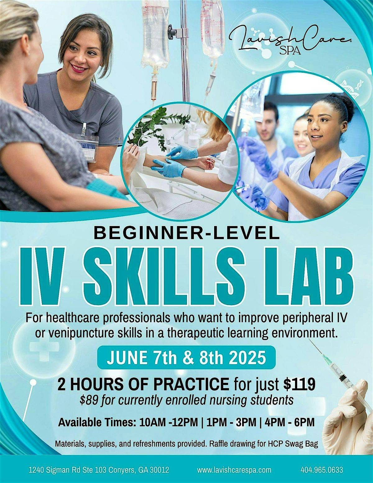 IV Skills Lab (Beginner), 7 June | Event in Conyers | AllEvents