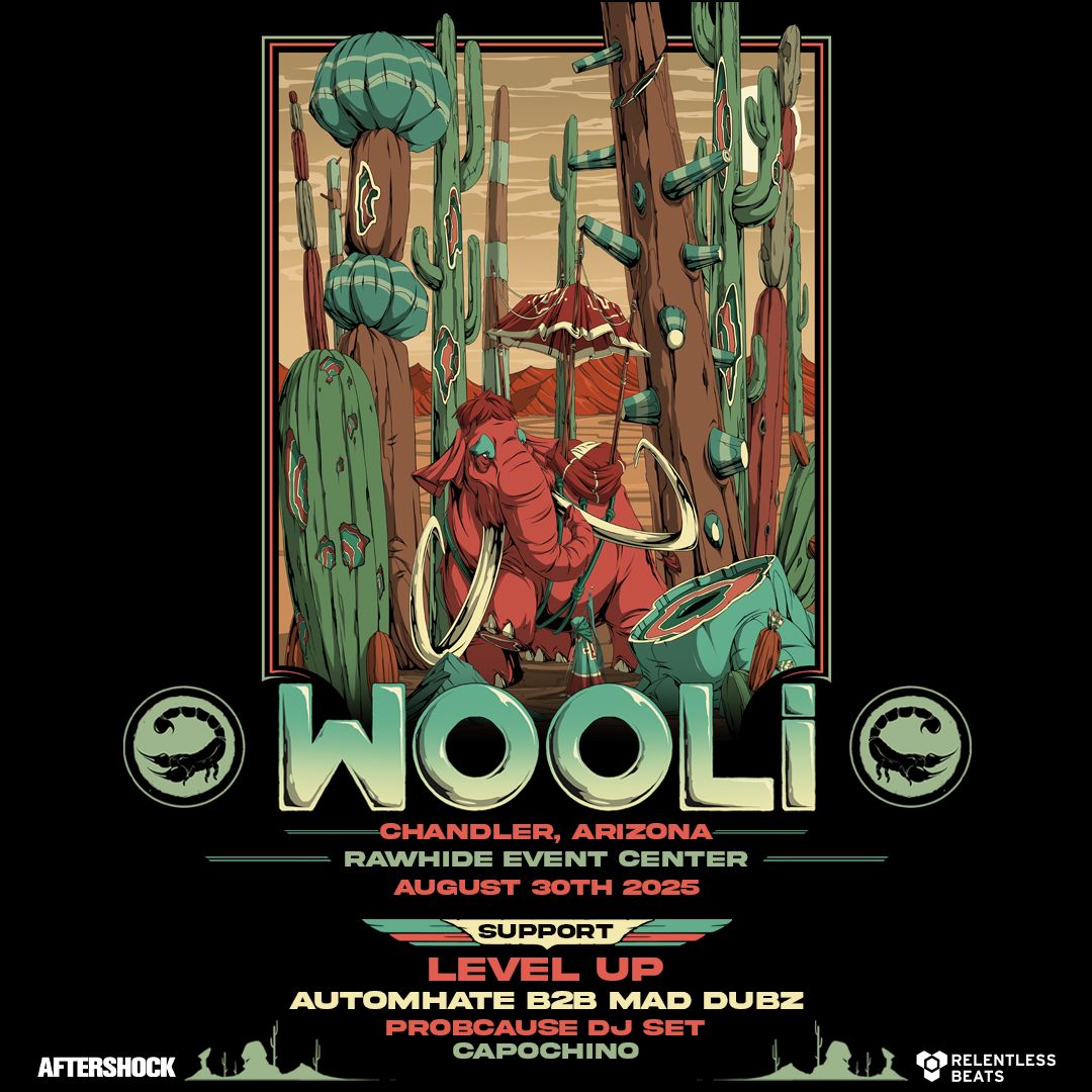 Wooli at Rawhide Western Town and Event Center, 30 August | Event in Chandler | AllEvents
