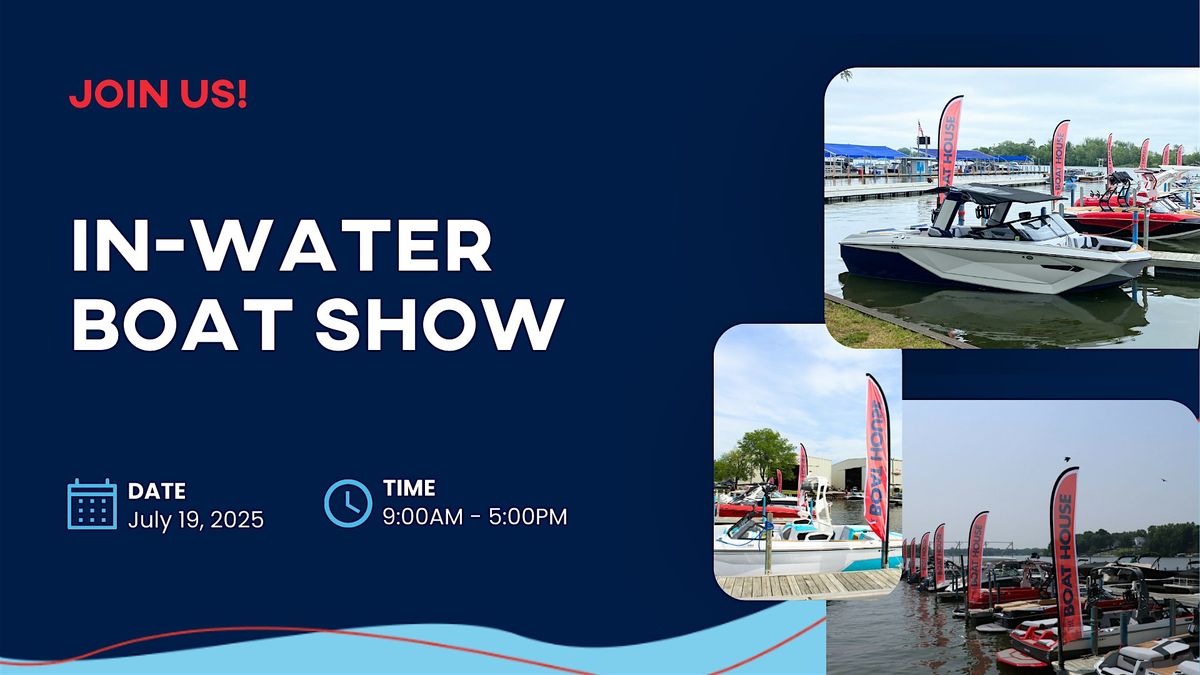 BHC - In-Water Boat Show, 19 July | Event in Johnsburg | AllEvents