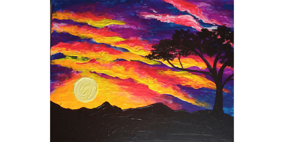 Colors of Twilight - Paint and Sip in Sacramento | Classpop!™, 23 September | Event in Elk Grove | AllEvents