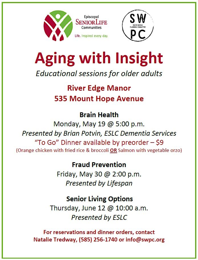 Senior Living Options, 12 June | Event in Rochester | AllEvents