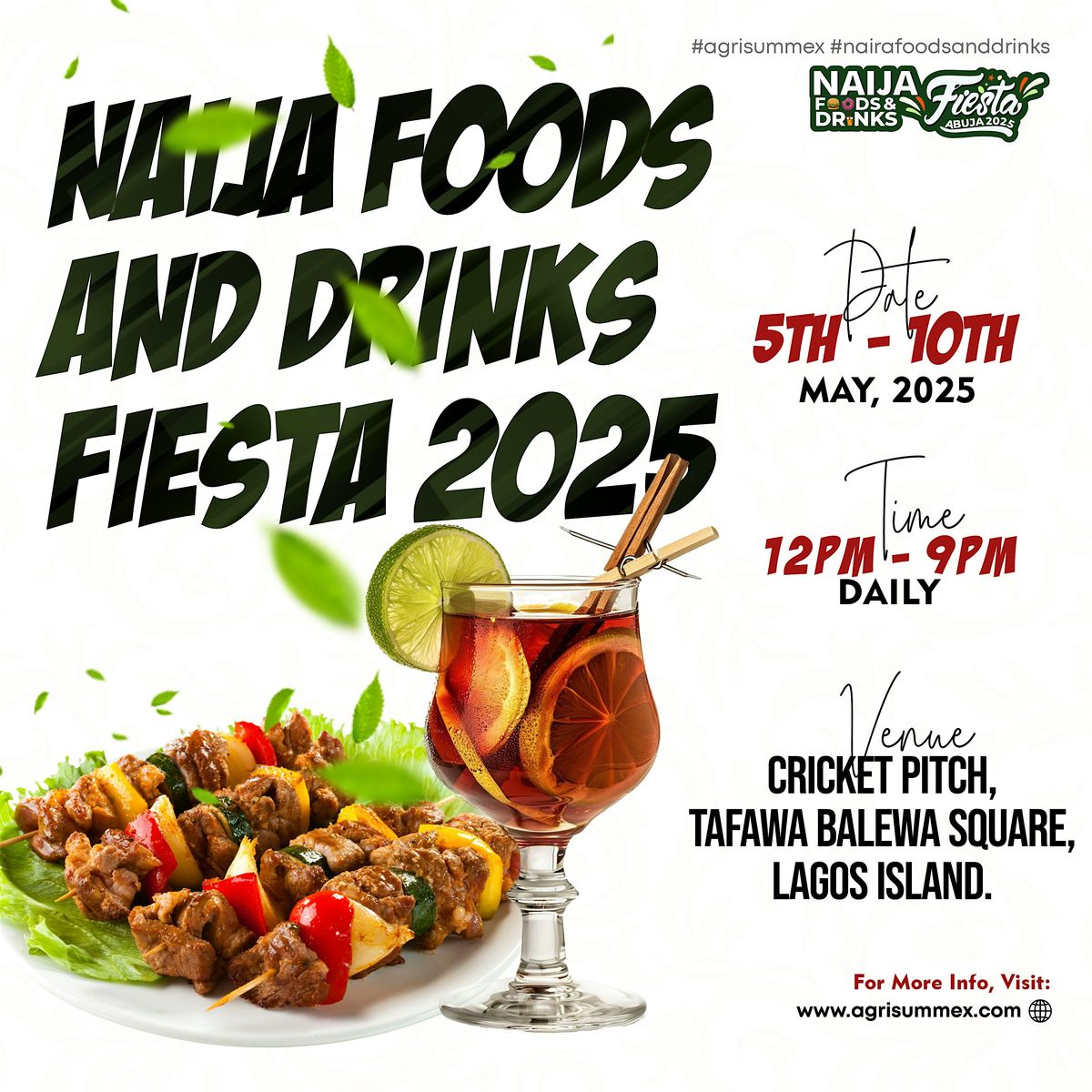 Agrisummex 2025 Foods and Drinks Fiesta | Event in Lagos | AllEvents