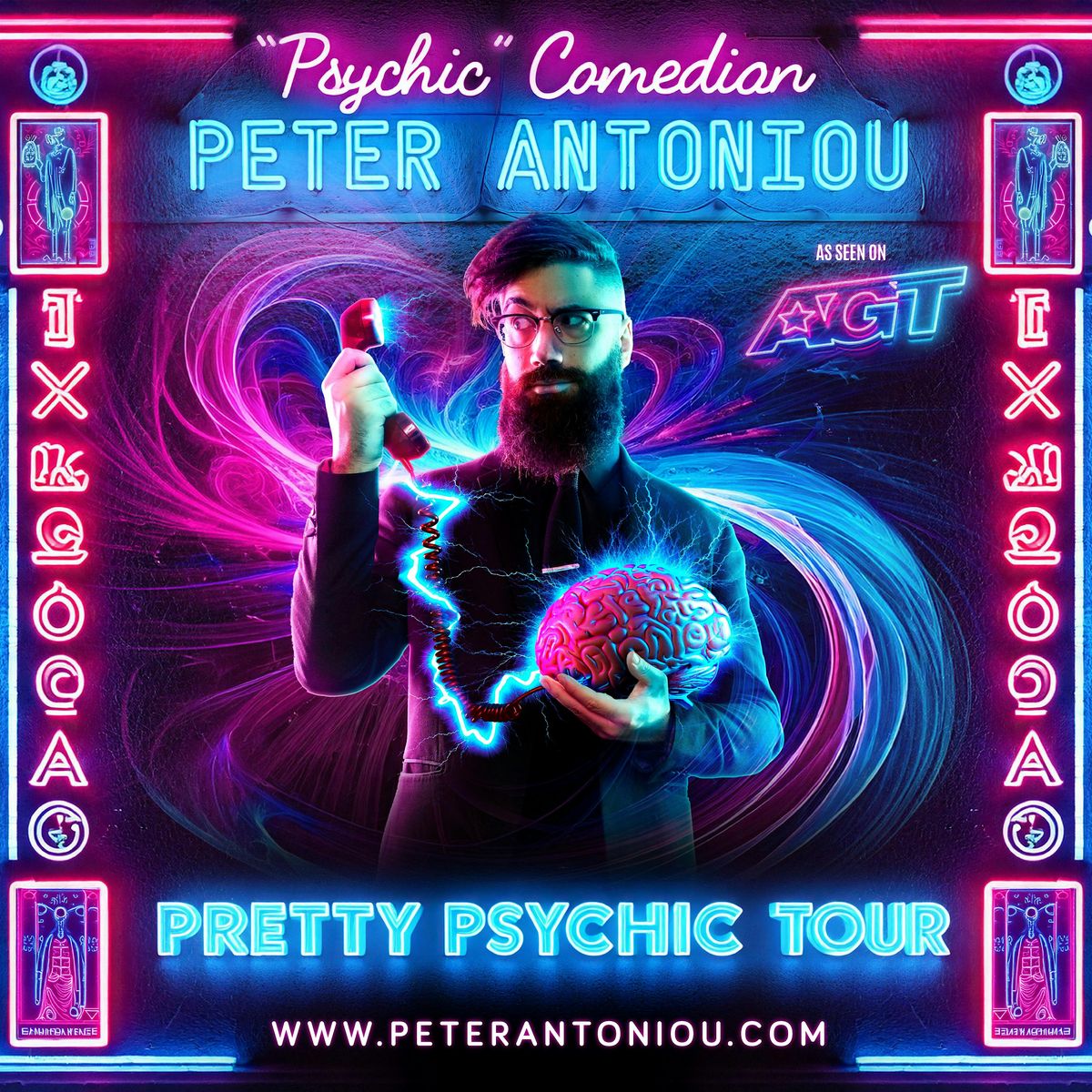 Peter Antoniou: Psychic Comedian, 22 June | Event in Columbia | AllEvents