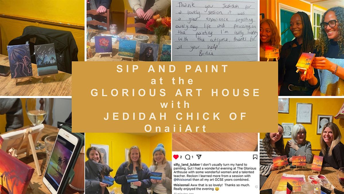 Sip and Paint, 14 November | Event in Exeter | AllEvents