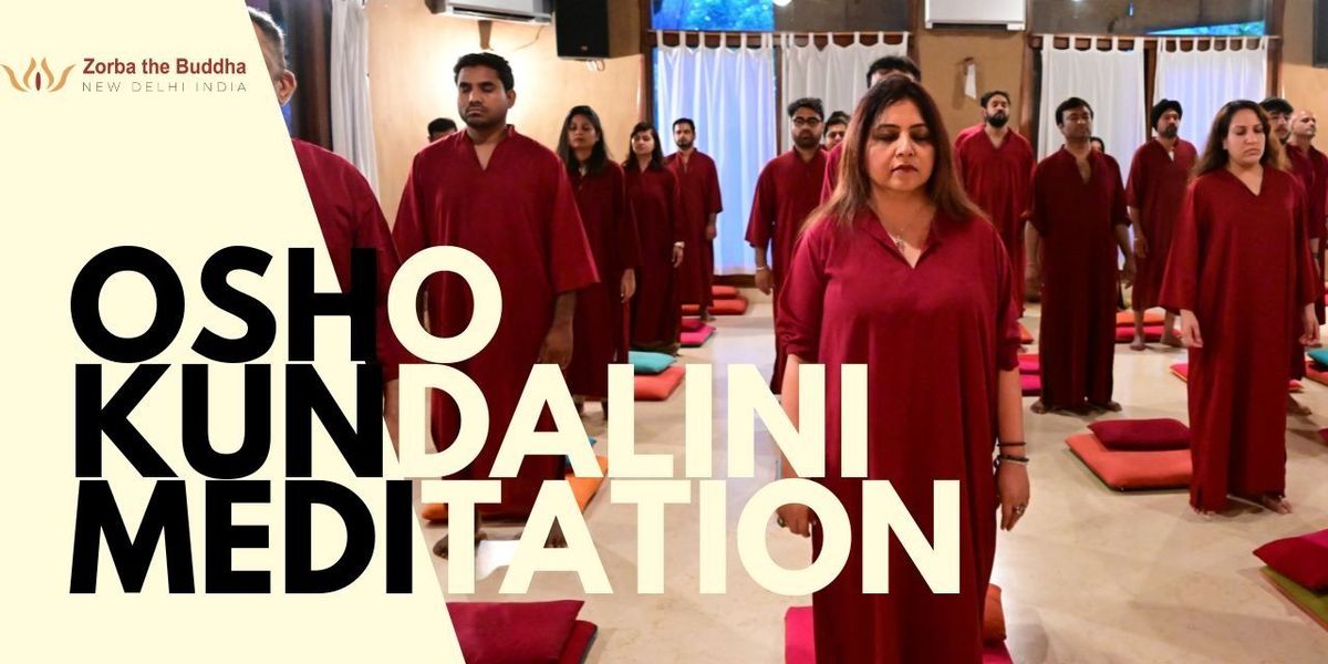 Osho Kundalini Meditation, 14 June | Event in New Delhi | AllEvents