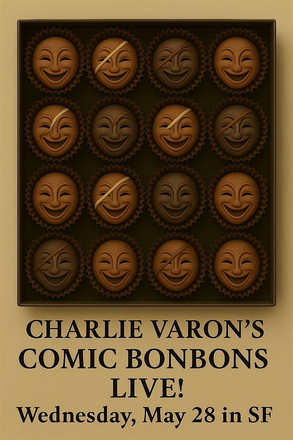 Charlie Varon's Comic Bonbons LIVE! May 28, 28 May | Event in San Francisco | AllEvents