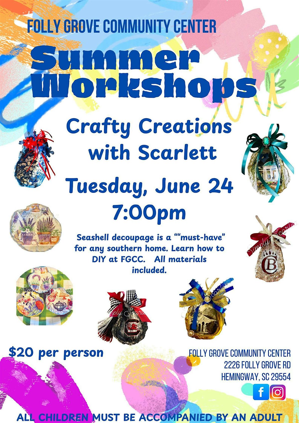 Crafty Creations with Scarlett, 24 June | Event in Hemingway | AllEvents