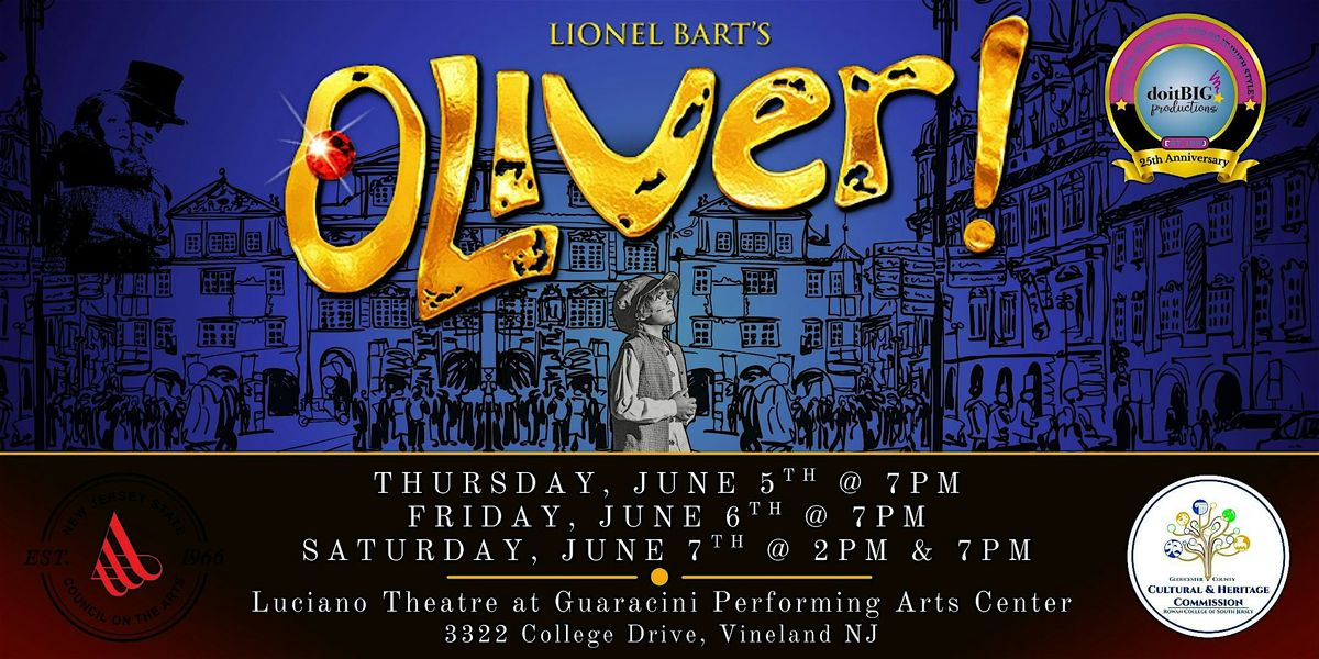 Oliver!, 7 June | Event in Vineland | AllEvents