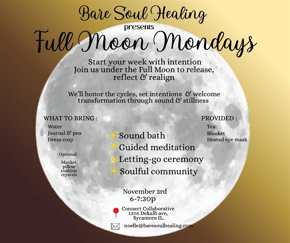 Full Moon Monday, 3 November | Event in Sycamore | AllEvents