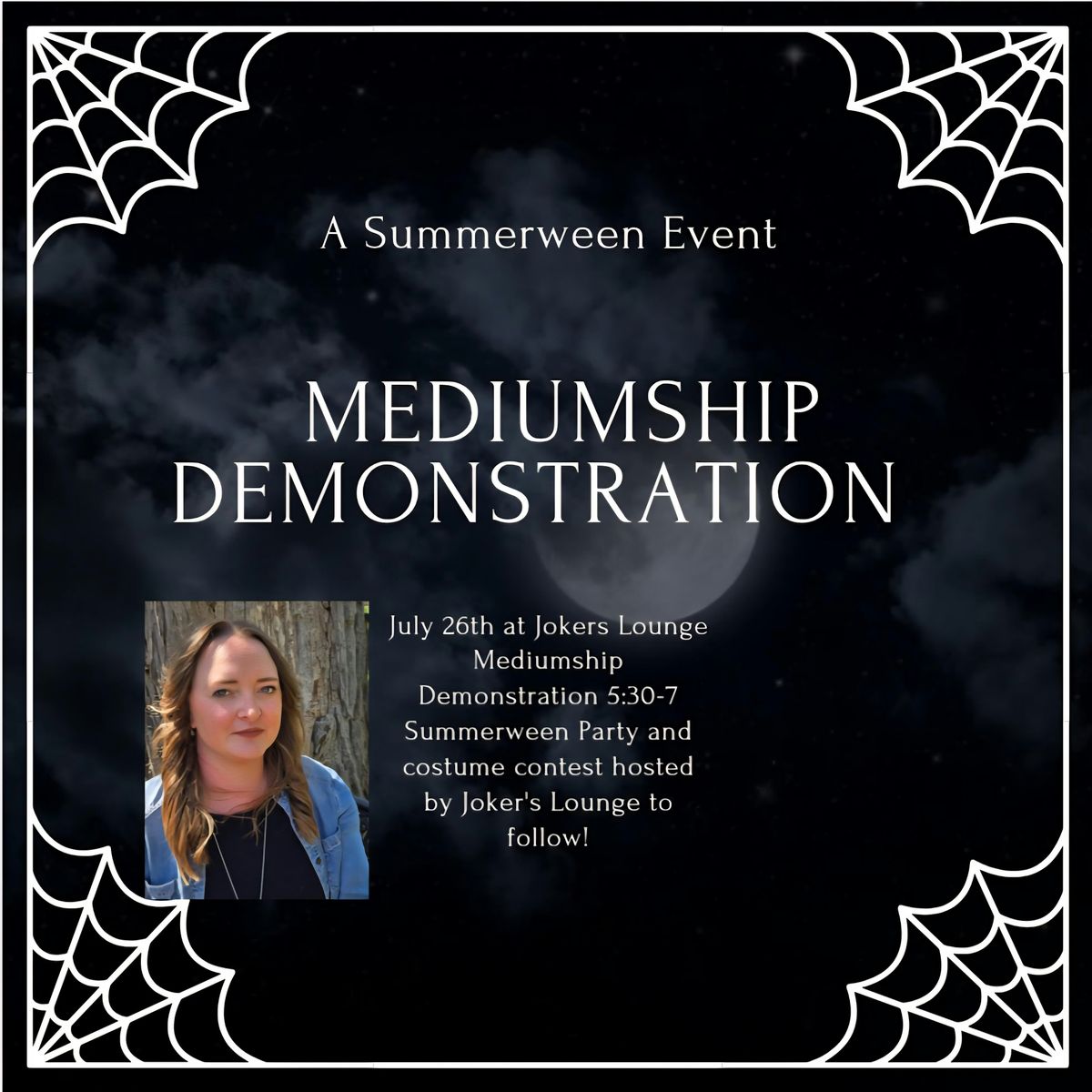 Summerween Mediumship Demonstration, 26 July | Event in Quincy | AllEvents