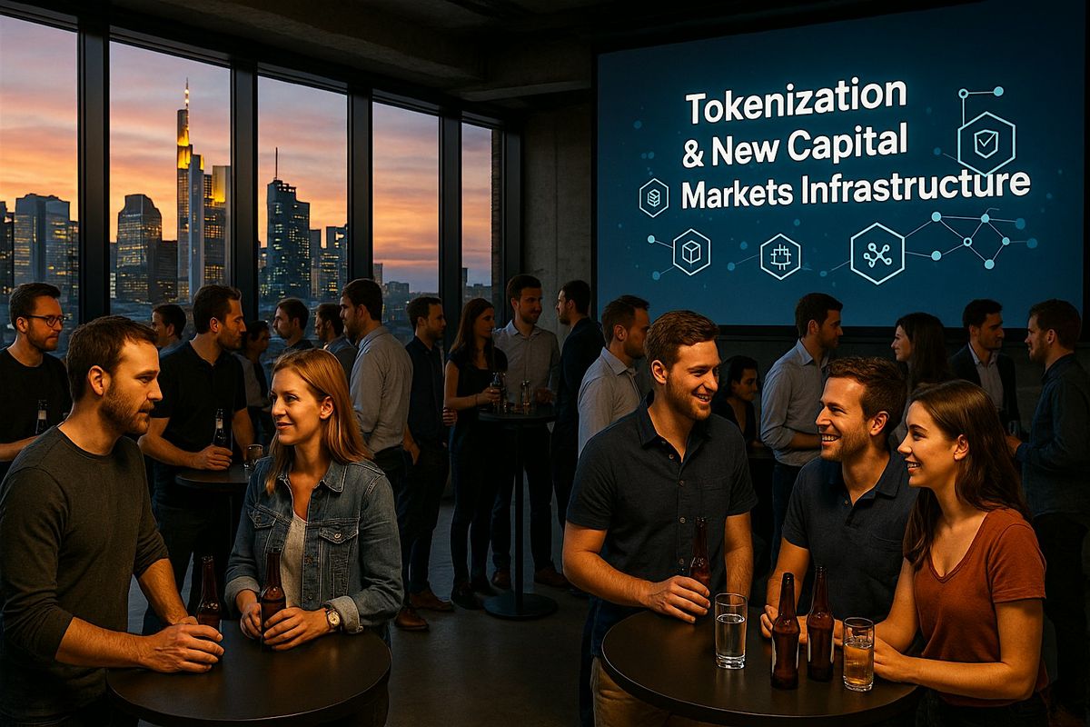 FinTechFFM meetup - Tokenization or brave new capital markets infrastructur, 3 July | Event in Frankfurt am Main