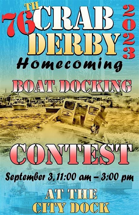 2025 Crisfield Boat Docking  Captain's Deck Seats, 31 August | Event in Crisfield | AllEvents