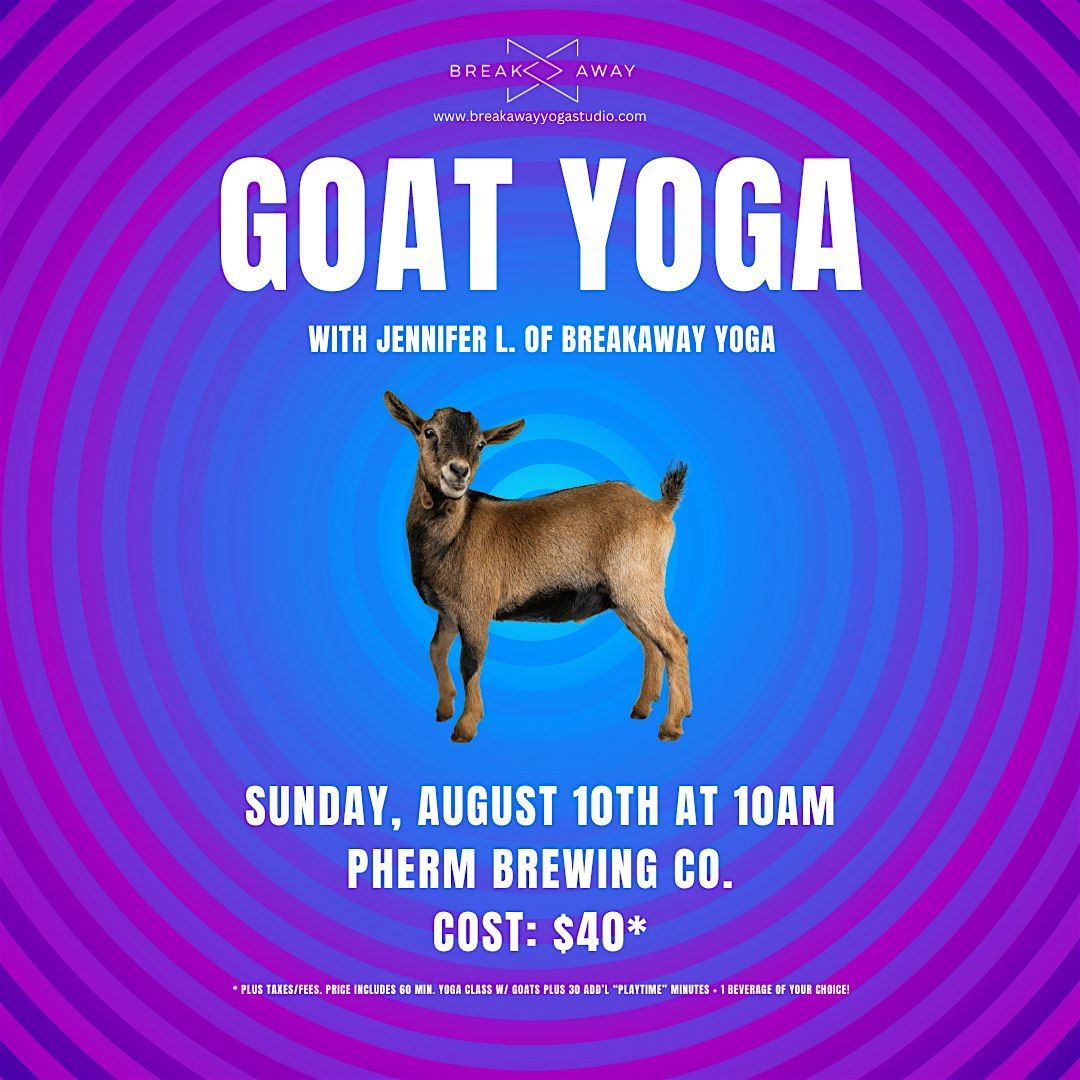 Goat Yoga at Pherm Brewing Co., 10 August | Event in Gambrills | AllEvents